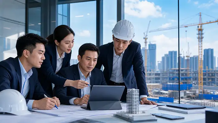 Chủ đầu tư theo dõi dự án bằng VNT Vision